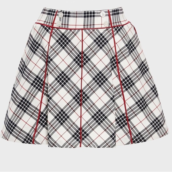 AMERICANA PLAID 15 INCH WOVEN RENEE GOLF SKIRT